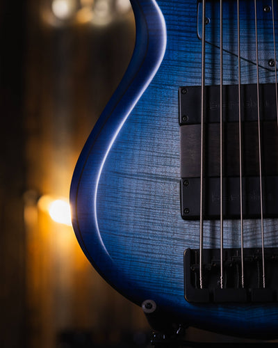 MTD 535-21 Flamed Maple Blue Burst 2017 - Bajo Eléctrico