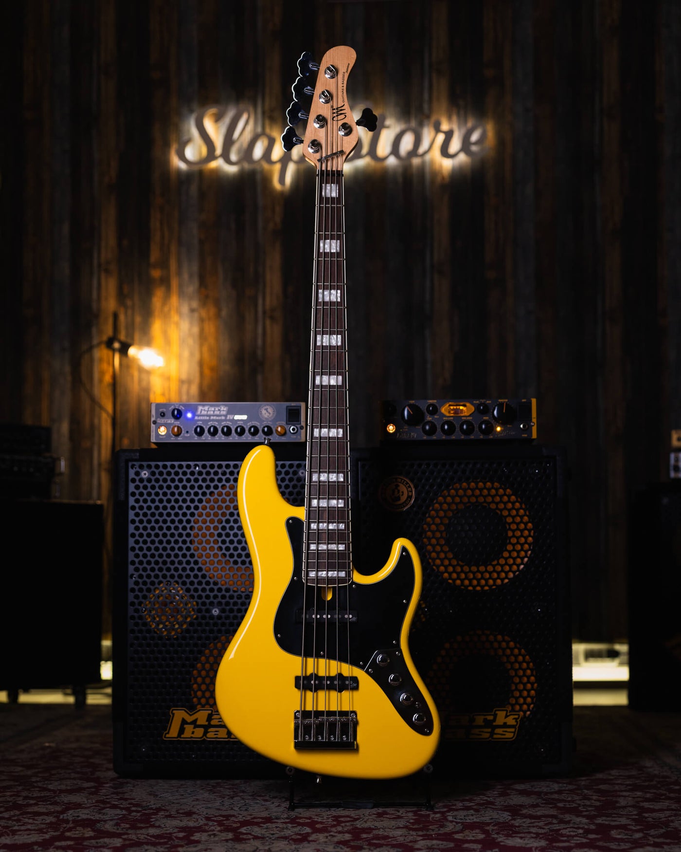 Mayones Jabba 5 Classic Canary Yellow 2016 - Bajo Eléctrico