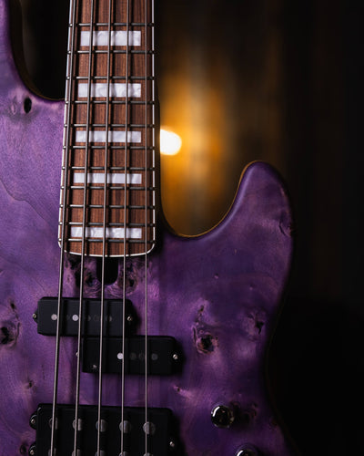 Mayones Jabba 5 Malaman Antique Violet Raw 2023 - Bajo Eléctrico