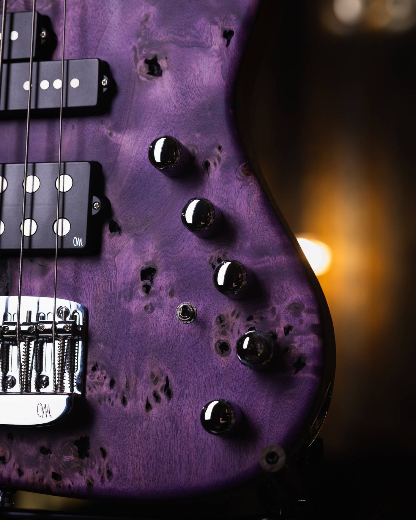 Mayones Jabba 5 Malaman Antique Violet Raw 2023 - Bajo Eléctrico