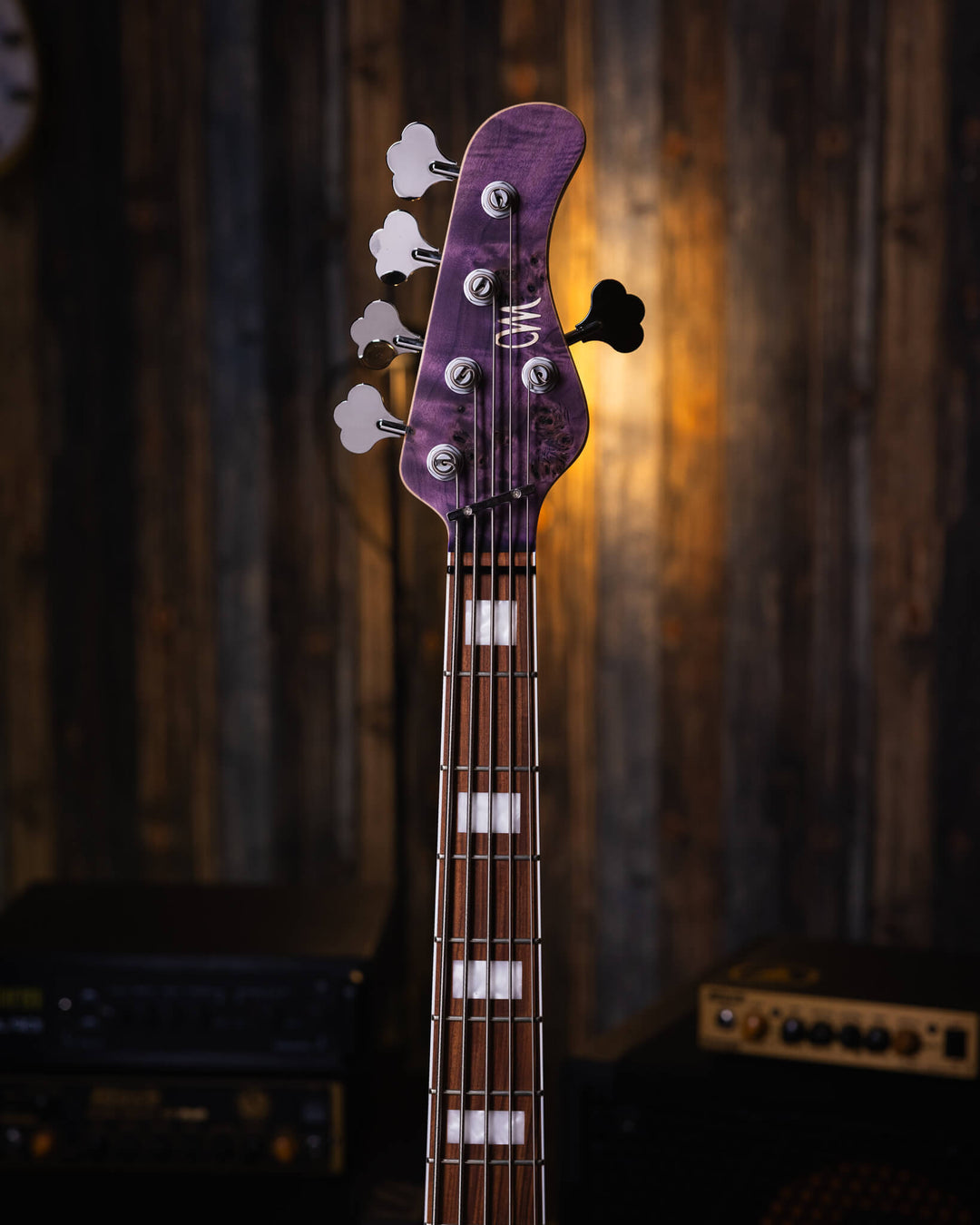 Mayones Jabba 5 Malaman Antique Violet Raw 2023 - Bajo Eléctrico | Explora todo el carácter y precisión del Mayones Jabba 5 Federico Malaman Signature, un bajo de cinco cuerdas desarrollado en colaboración con el reconocido bajista italiano Federico Malam