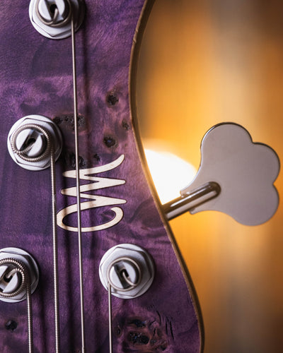 Mayones Jabba 5 Malaman Antique Violet Raw 2023 - Bajo Eléctrico