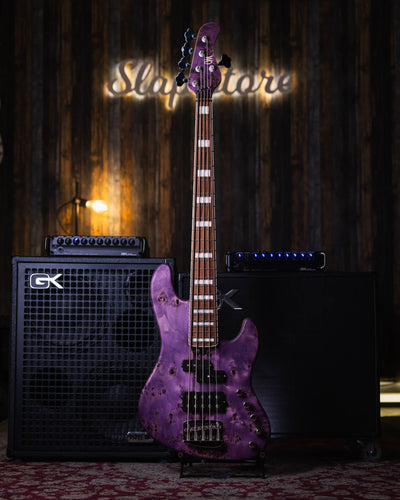 Mayones Jabba 5 Malaman Antique Violet Raw 2023 - Bajo Eléctrico