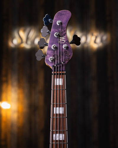 Mayones Jabba 5 Malaman Antique Violet Raw 2023 - Bajo Eléctrico