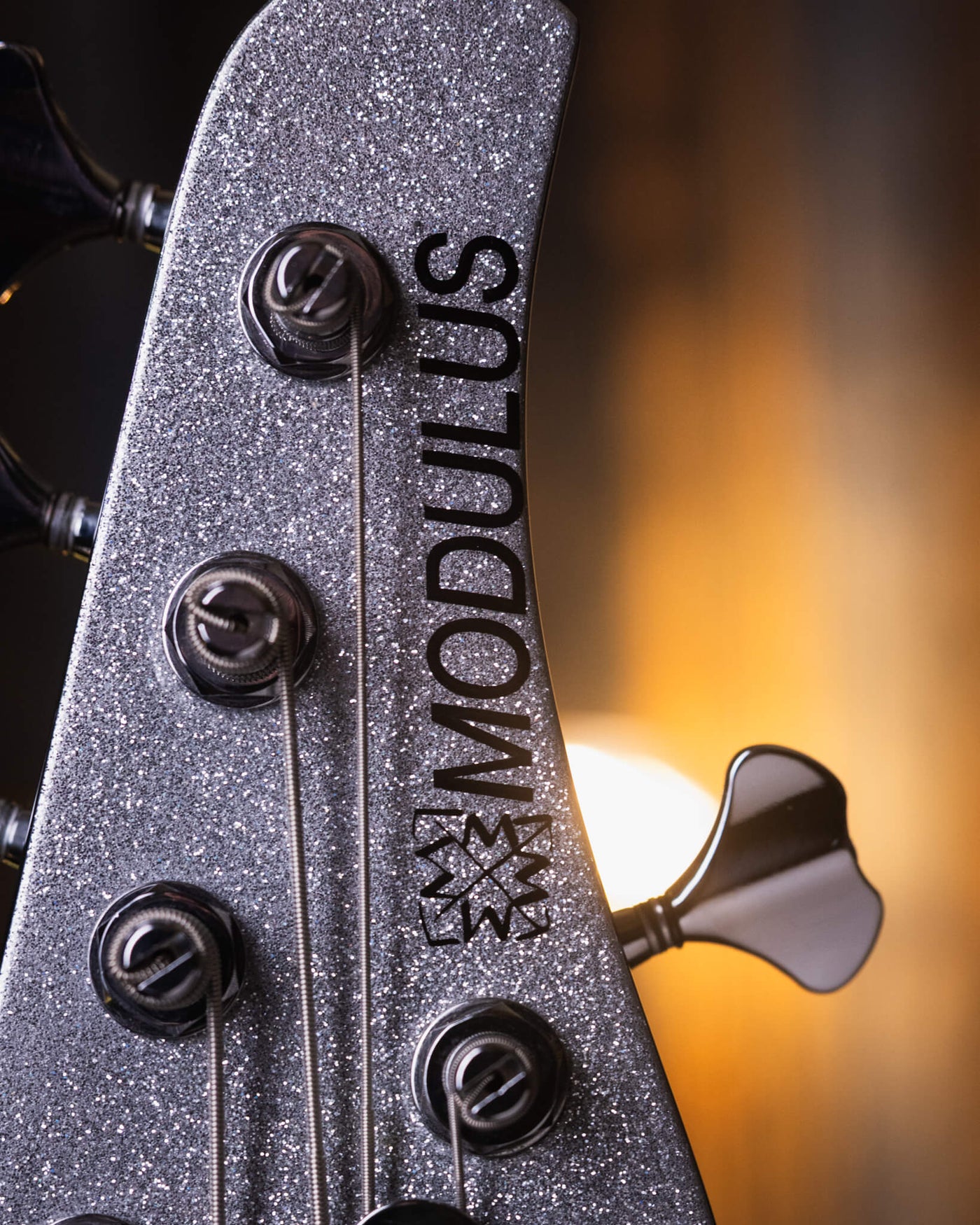 Modulus Funk Unlimited 5 Silver Sparkle 2002 - Bajo Eléctrico
