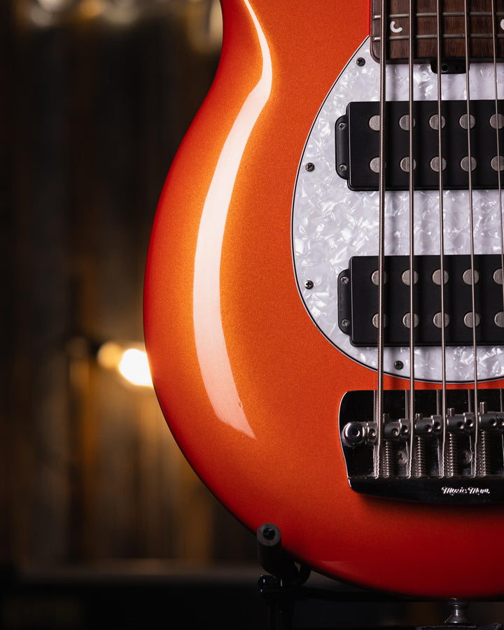 Musicman Bongo 6 HH Blood Orange 2005