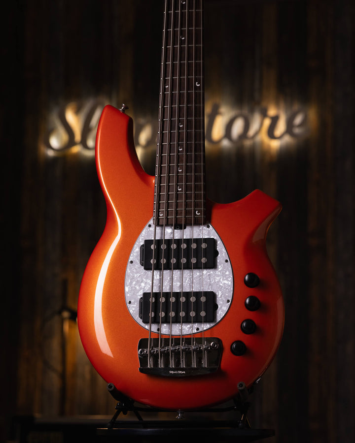 Musicman Bongo 6 HH Blood Orange 2005