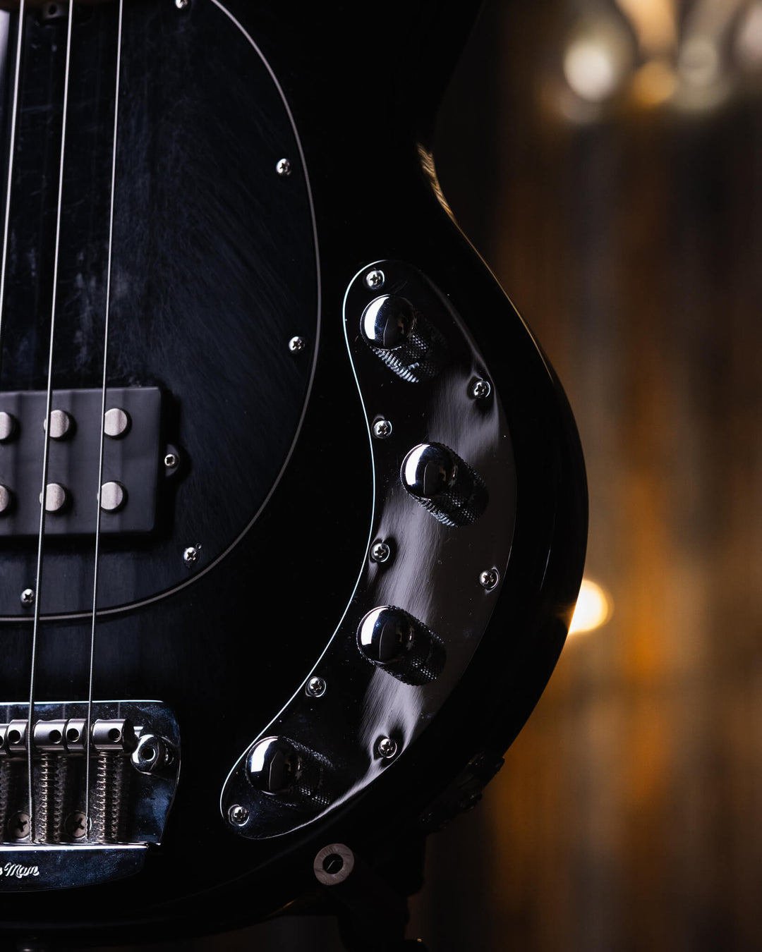 Musicman Stringray 4 H Black 2007