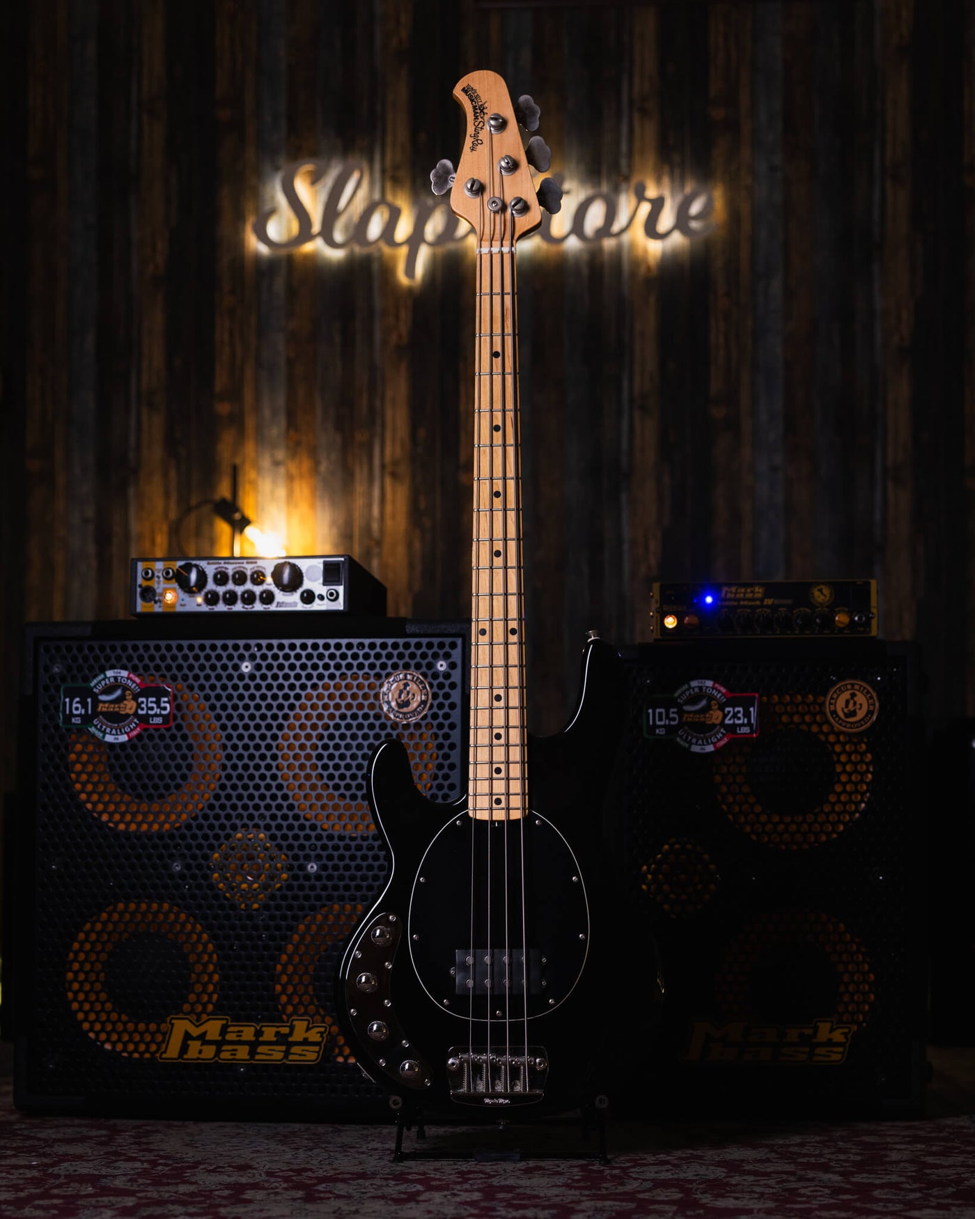 Musicman Stringray 4 Black Left Hand 2007 - Bajo Eléctrico