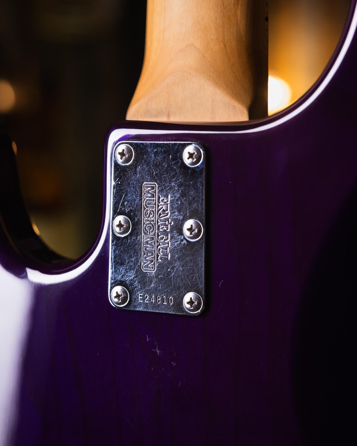 Musicman Stingray 5 Translucent Purple 2001 - Bajo Eléctrico
