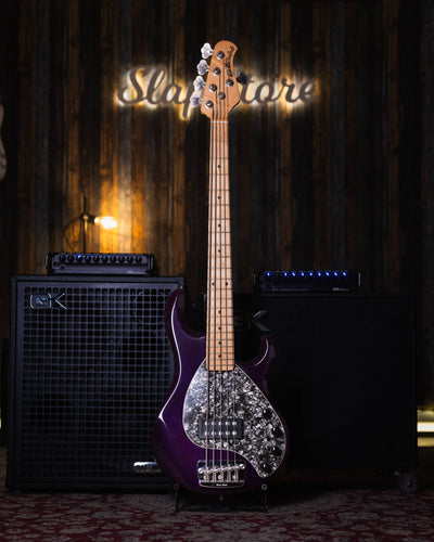 Musicman Stingray 5 Translucent Purple 2001 - Bajo Eléctrico