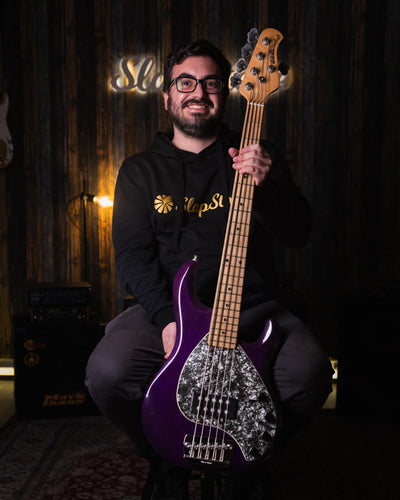 Musicman Stingray 5 Translucent Purple 2001 - Bajo Eléctrico