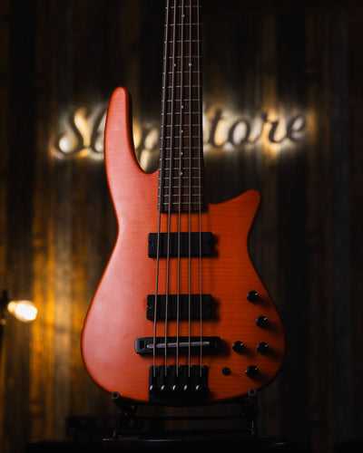 NS Design CR5 Radius Amber w/ Electric Piezo 2014 - Bajo Eléctrico