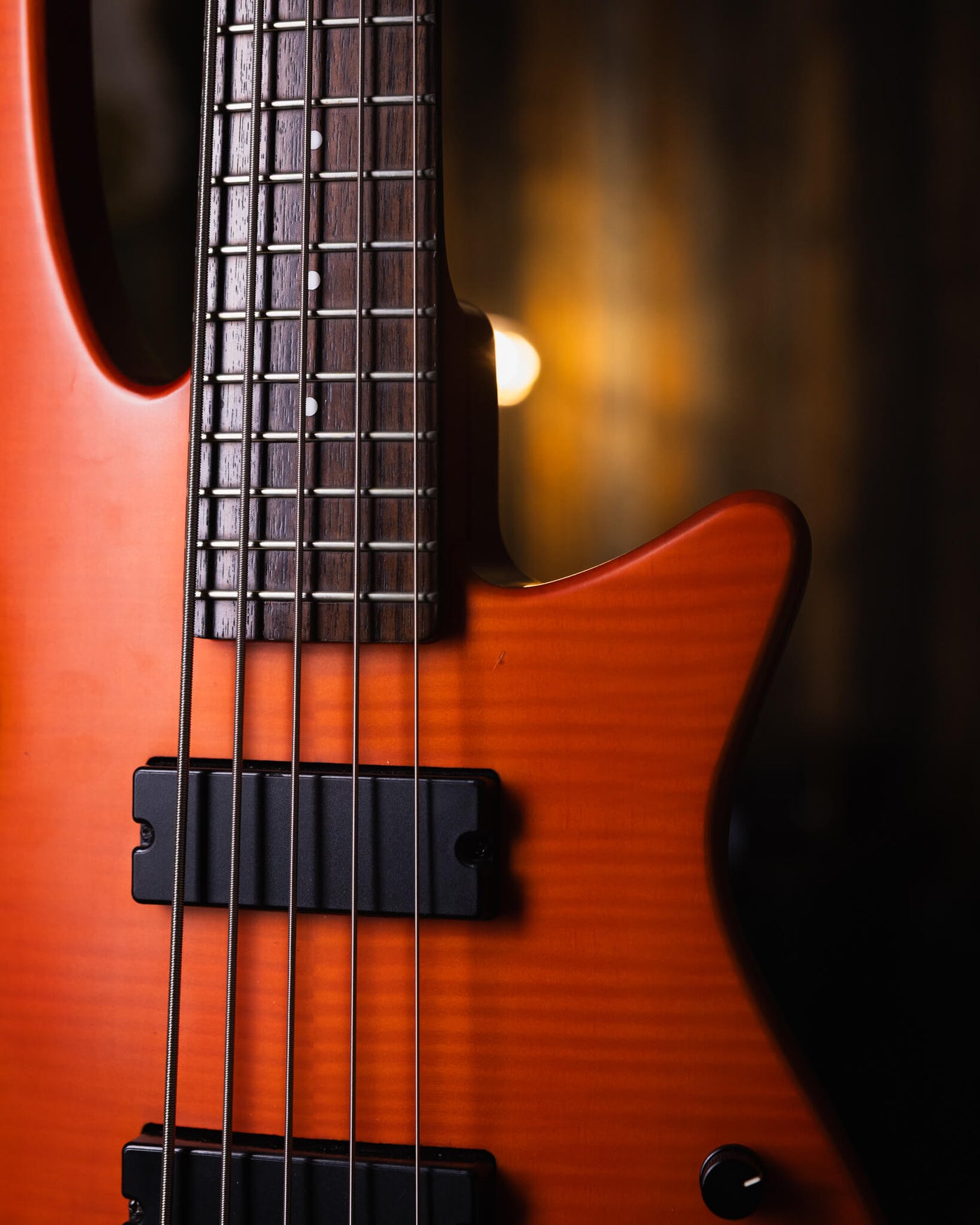NS Design CR5 Radius Amber w/ Electric Piezo 2014 - Bajo Eléctrico