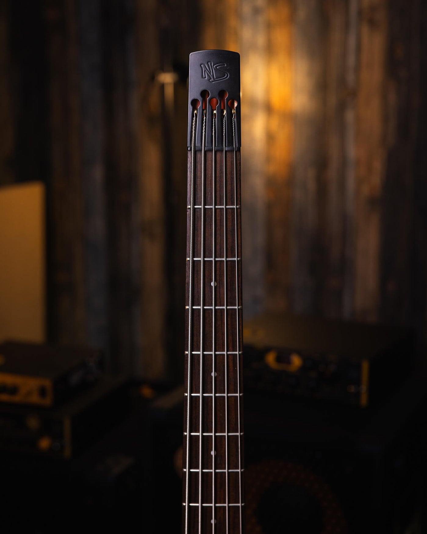 NS Design CR5 Radius Amber w/ Electric Piezo 2014 - Bajo Eléctrico