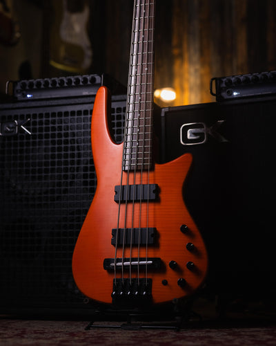 NS Design CR5 Radius Amber w/ Electric Piezo 2014 - Bajo Eléctrico