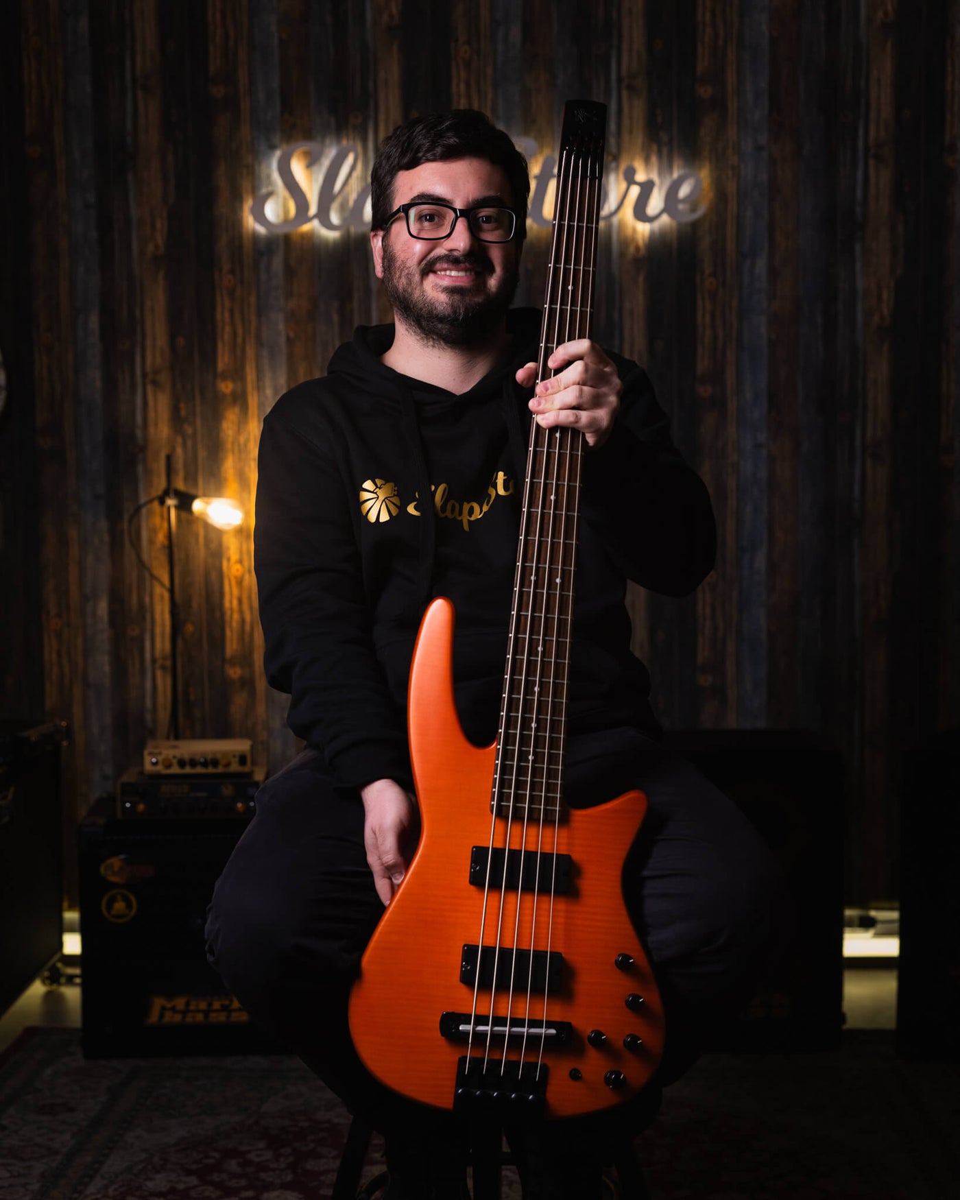NS Design CR5 Radius Amber w/ Electric Piezo 2014 - Bajo Eléctrico
