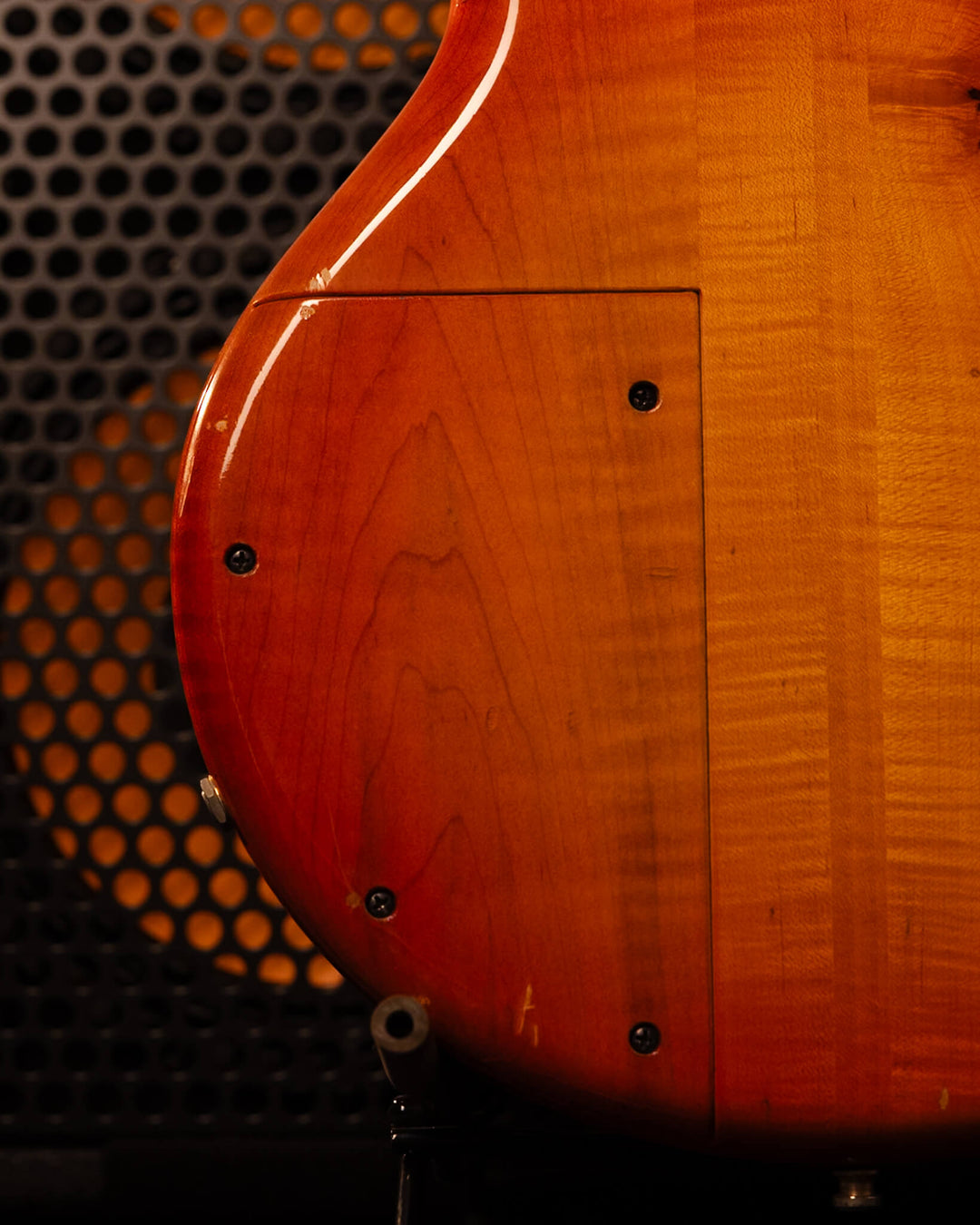 Pedulla Custom MVP Fretless 4 Orange Sunburt 1995
