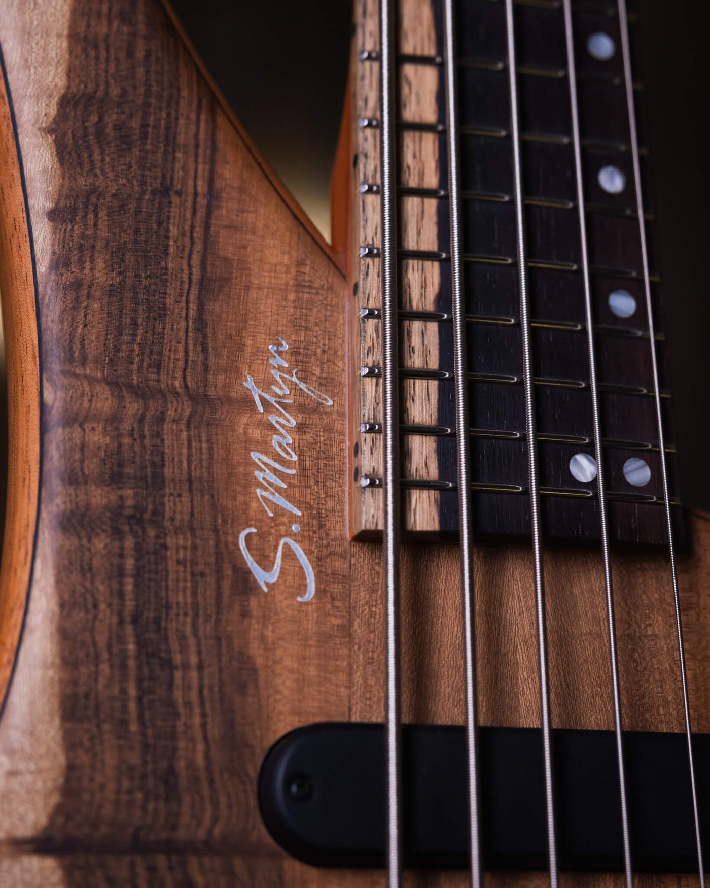S. Martyn Blaze 5 Guajuvira NAMM Show 2025 - Bajo Eléctrico