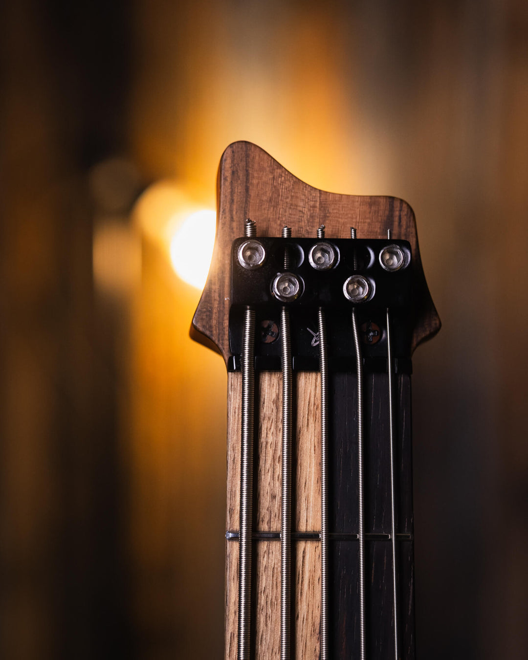 S. Martyn Blaze 5 Guajuvira NAMM Show 2025 - Bajo Eléctrico | Cuerpo • Modelo: Blaze• Madera: Cedro• Terminación: Matte Brazo • Madera: Peroba Rosa • Perfil: "C"• Terminación: Matte• Espaciado: 16,5 mm• Escala: 30"• Nuez: Graphtech Black TUSQ Diapasón • M