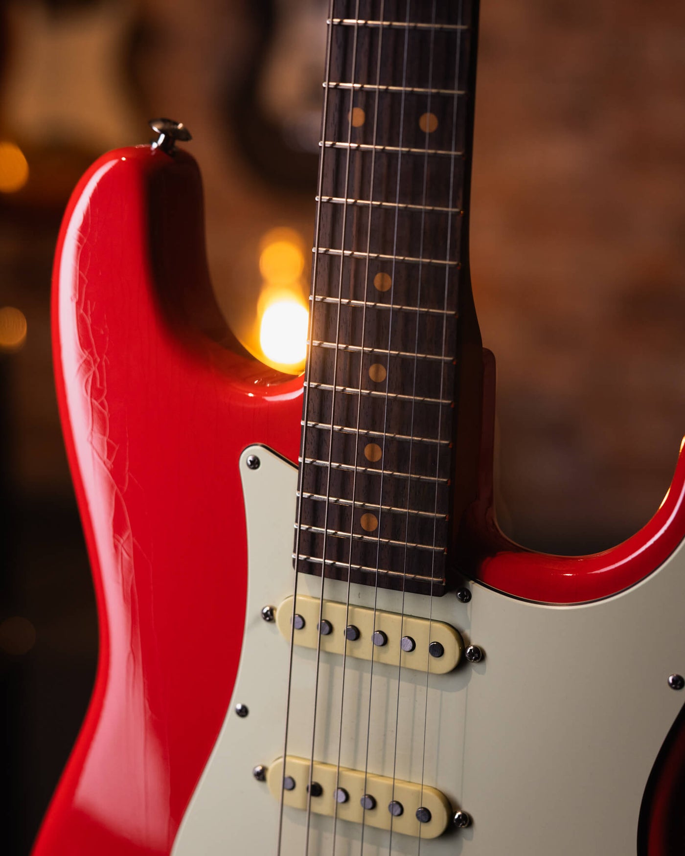 Suhr Classic S Vintage Limited Edition Fiesta Red - Guitarra Eléctrica