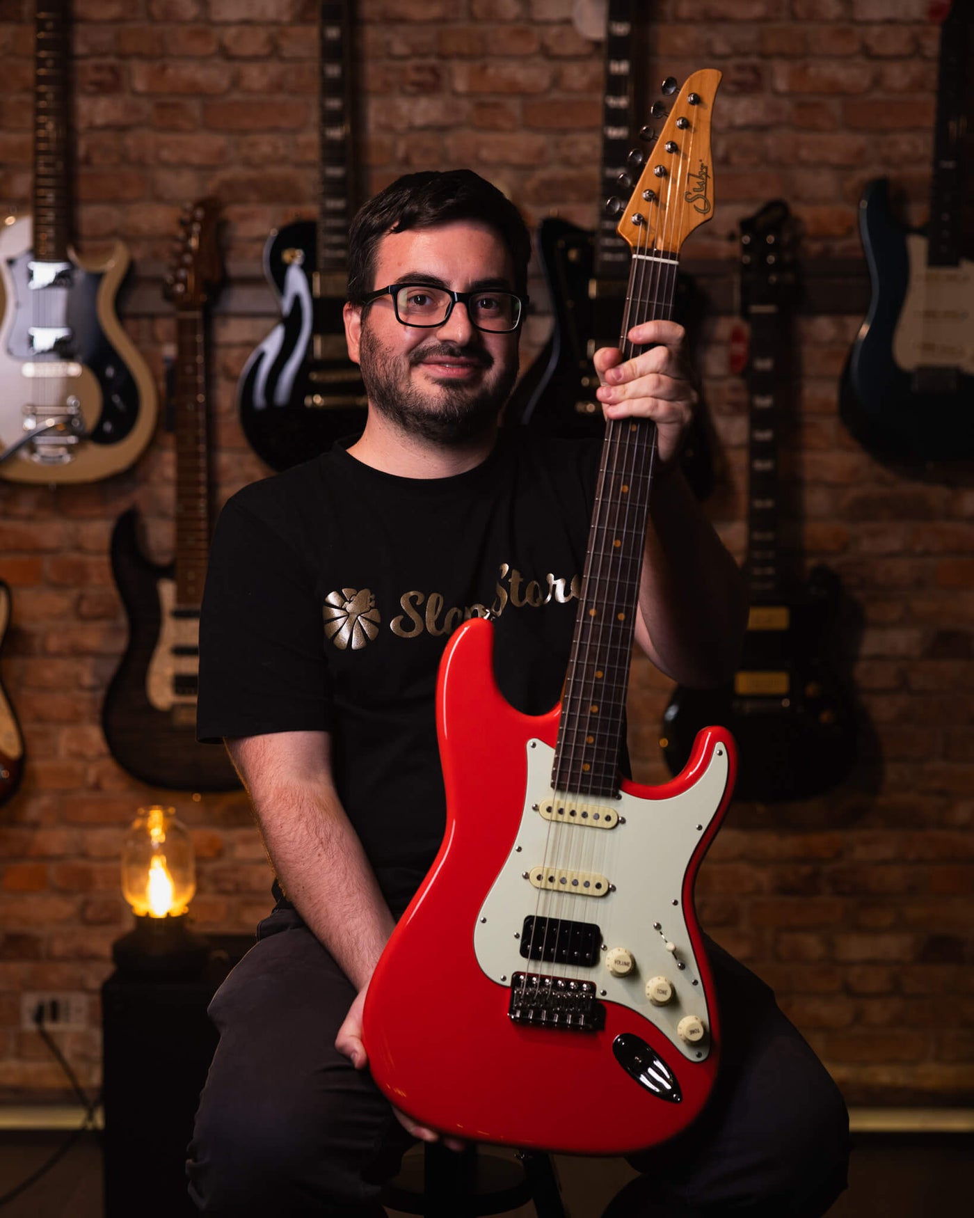Suhr Classic S Vintage Limited Edition Fiesta Red - Guitarra Eléctrica