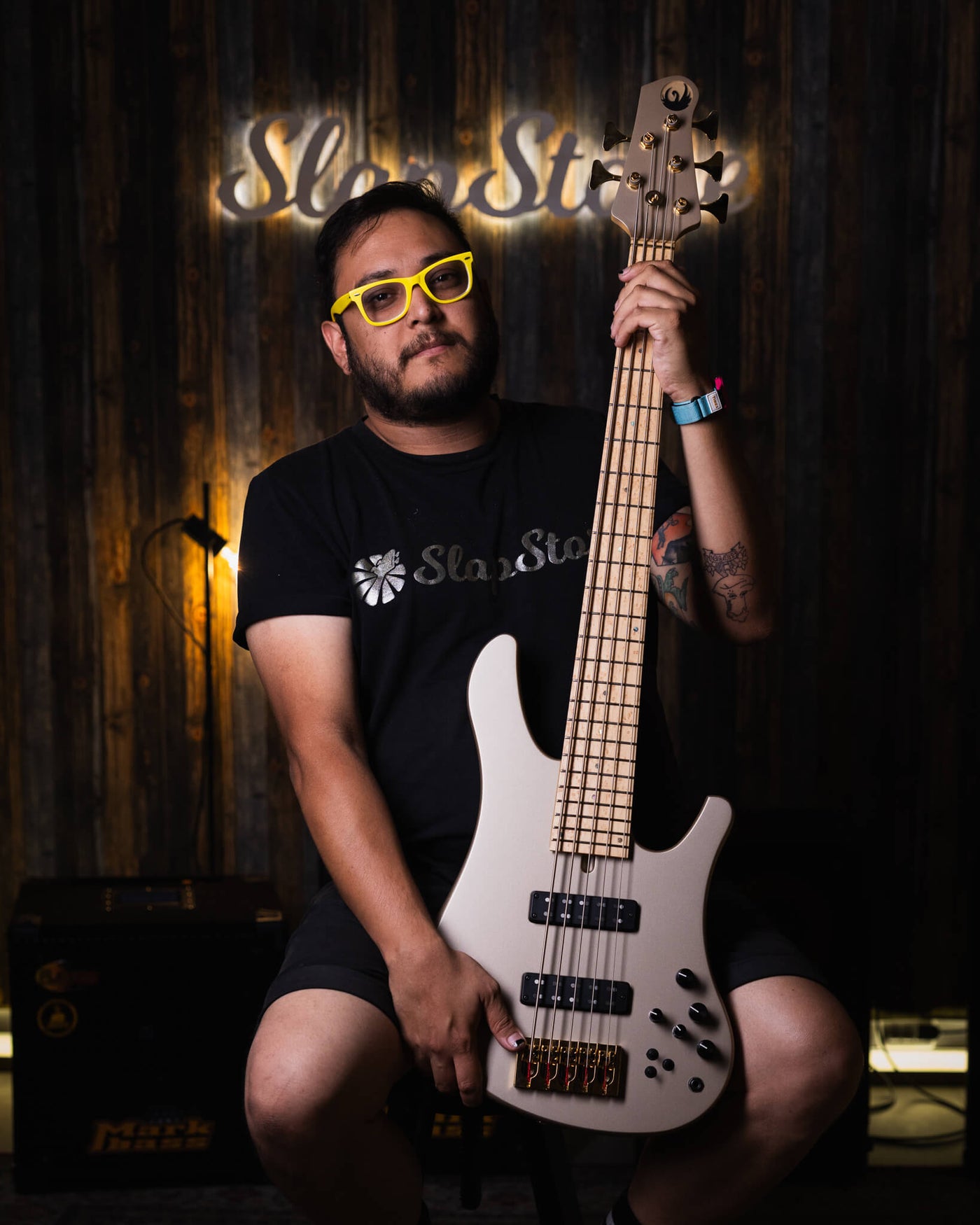 Swan MU 5 Classic Shoreline Gold - Bajo Eléctrico