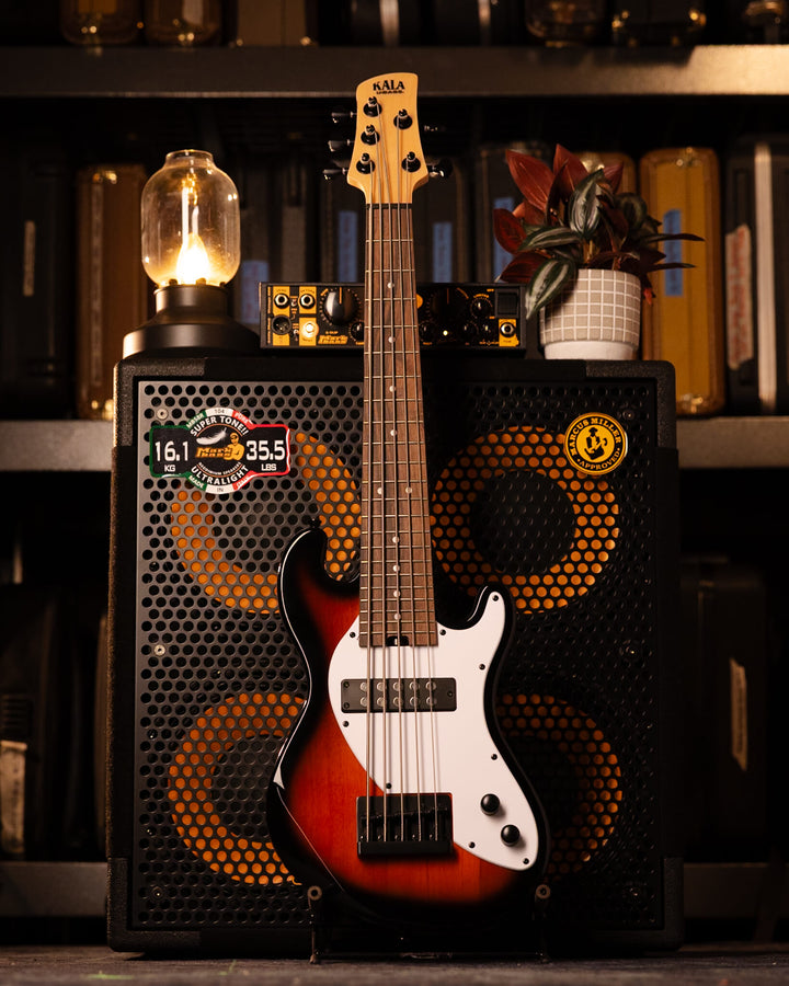 Ubass Kala Solid Body 5 Tobacco Sunburst