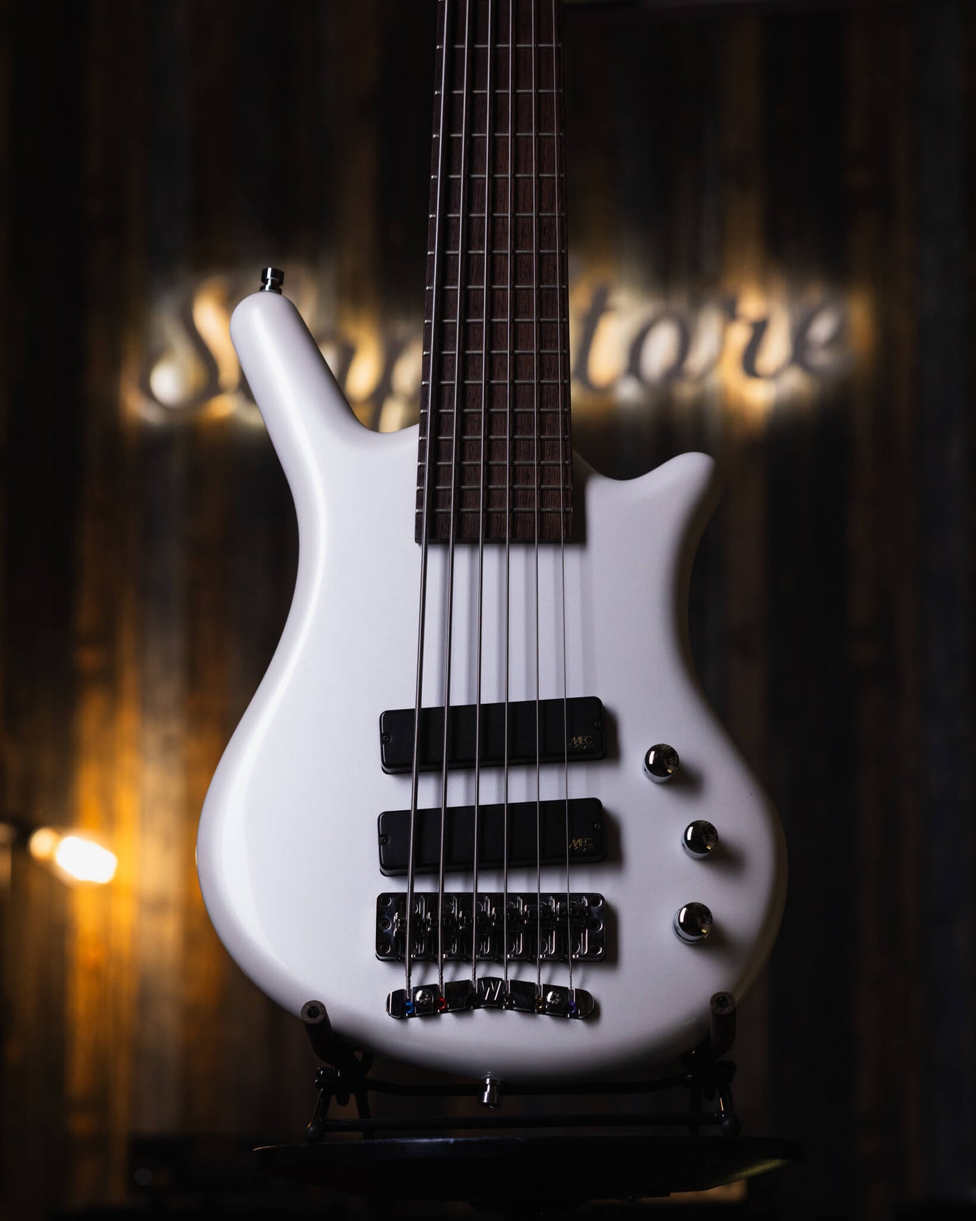 Warwick Thumb BO 6 White Pearl 2015 - Bajo Eléctrico