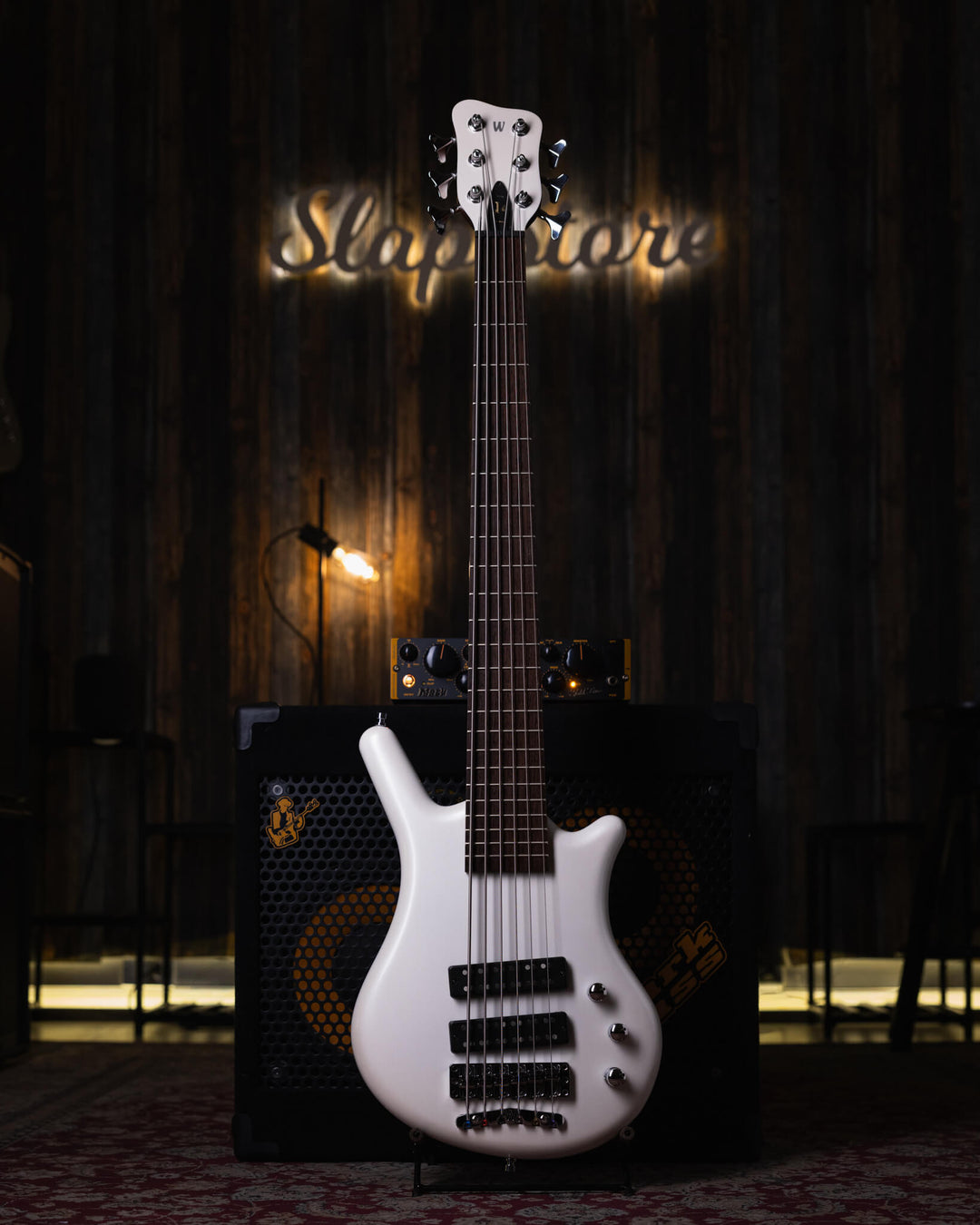 Warwick Thumb BO 6 White Pearl 2015