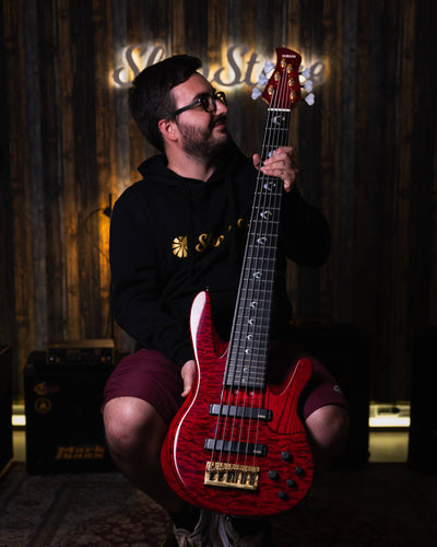 Yamaha TRB-JP2 Translucent Dark Red 2016 - Bajo Eléctrico
