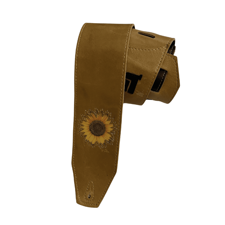 LK Strap Nicole Row Brown - Correa de Bajo | * Modelo Signature de Nicole Row, bajista de Panic at the Disco** Foto referencial: Al ser un producto de cuero, el color y patrón puede variar ligeramente*** Hecha a mano en New York, USA | Gearhub