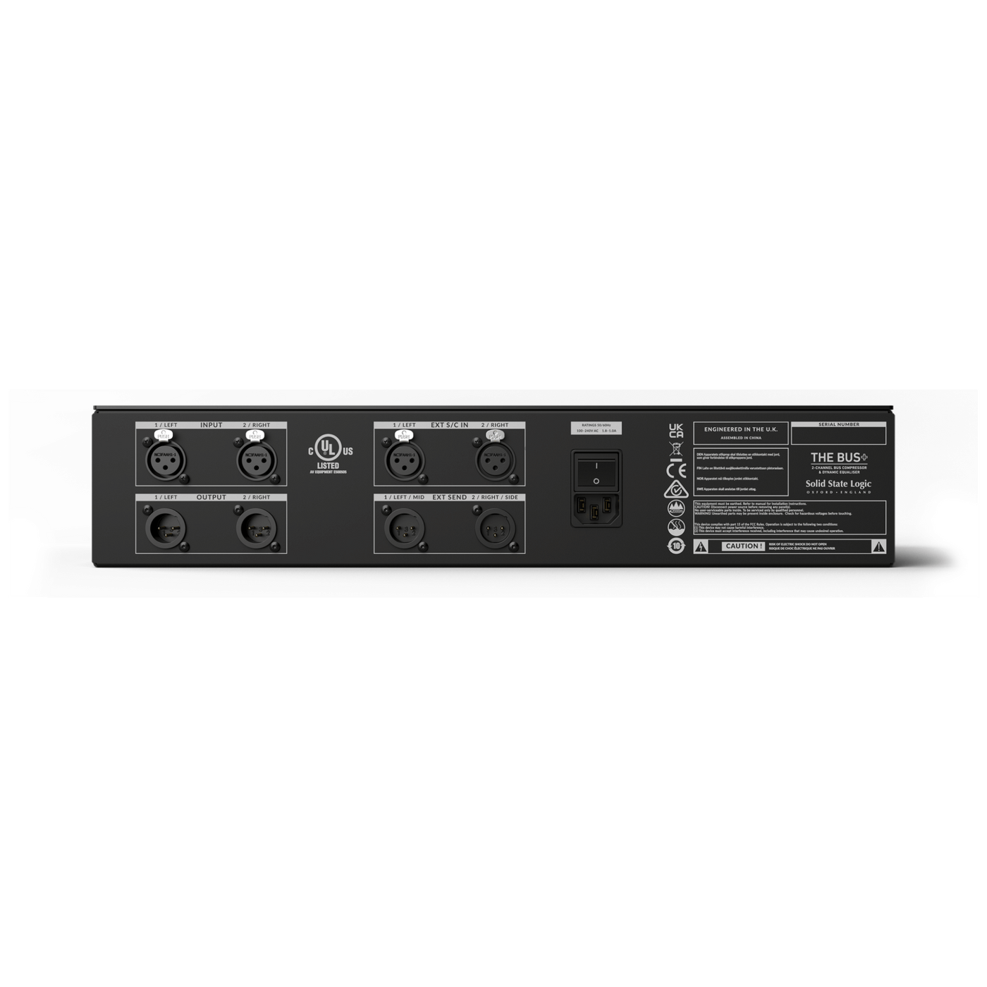 Solid State Logic "The Bus +" - Compresor de bus stereo