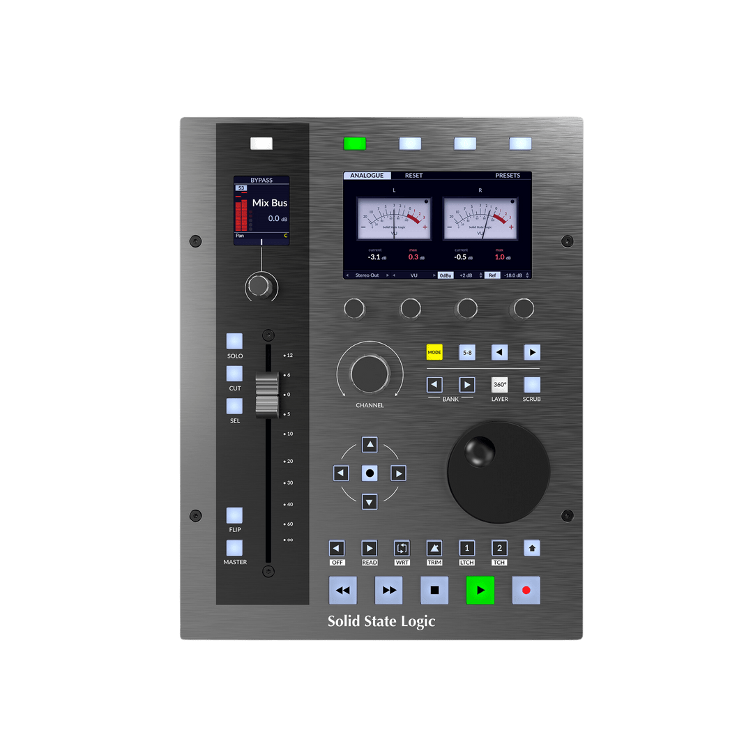 Solid State Logic UF1 - Controlador para DAW | UF1 es el controlador de fader único definitivo para cualquiera que quiera un control integral de su DAW, llevando el reconocido flujo de trabajo avanzado de SSL a las producciones dentro de la caja. UF1 cuen