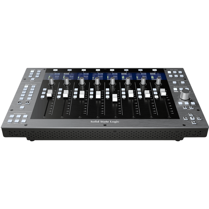 Solid State Logic UF8 - Controlador DAW USB | UF8 es el último controlador de estudio de SSL, diseñado para los flujos de trabajo de producción basados en DAW actuales y los tiempos de respuesta ultrarrápidos. UF8, un controlador DAW avanzado expandible d