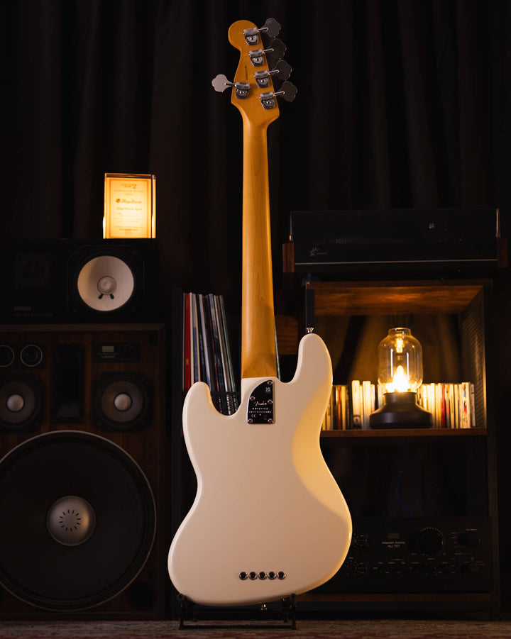 Fender V American Professional II Jazz Bass Olympic White 2022