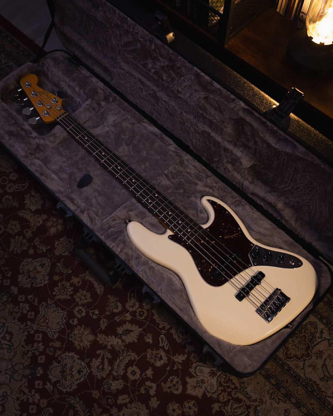 Fender V American Professional II Jazz Bass Olympic White 2022