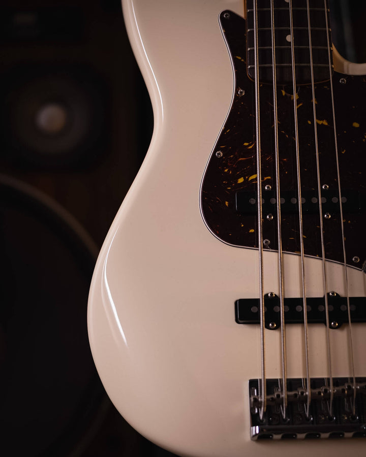 Fender V American Professional II Jazz Bass Olympic White 2022