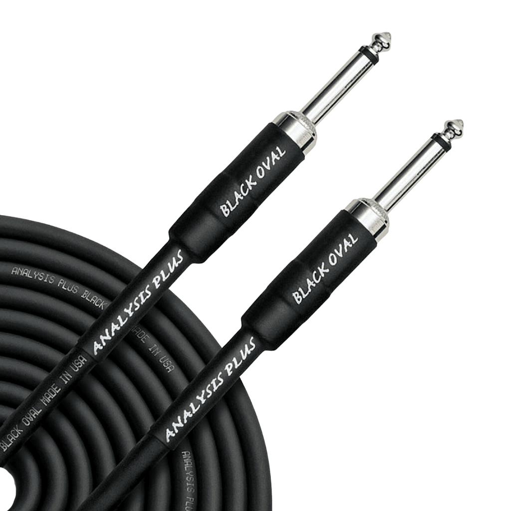 Analysis Plus Black Oval (3m) St-St - Cable de Instrumento – Gearhub