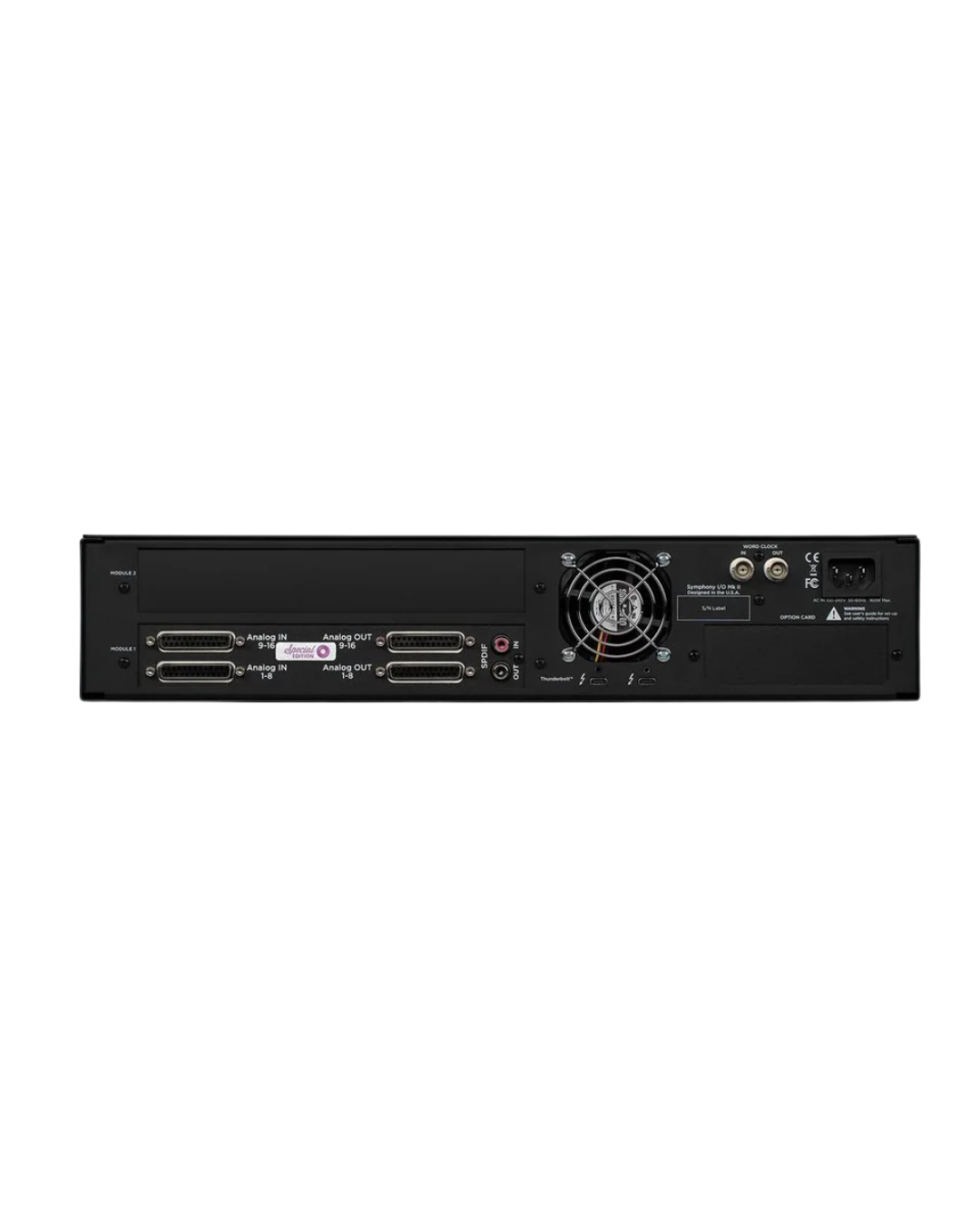 Apogee Symphony I/O Mk II 16x16 SE Anniversary Edition Thunderbolt 3