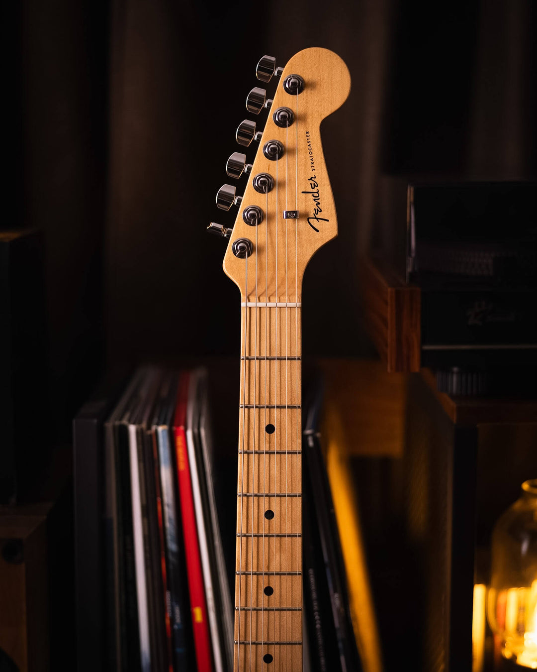Fender American Elite Stratocaster LTD QMT Aqua Marine Metallic 2019