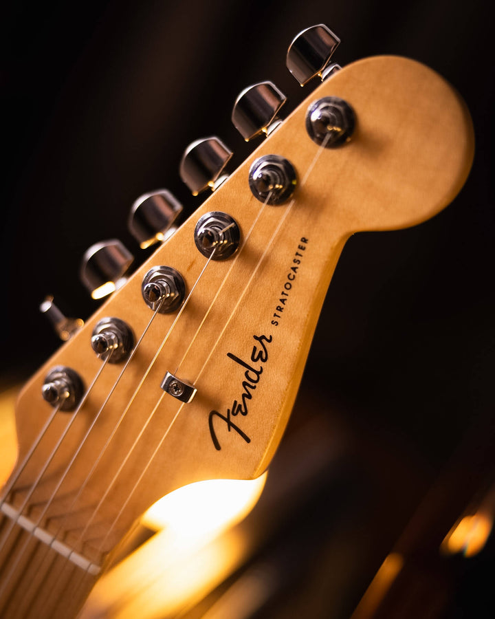 Fender American Elite Stratocaster LTD QMT Aqua Marine Metallic 2019