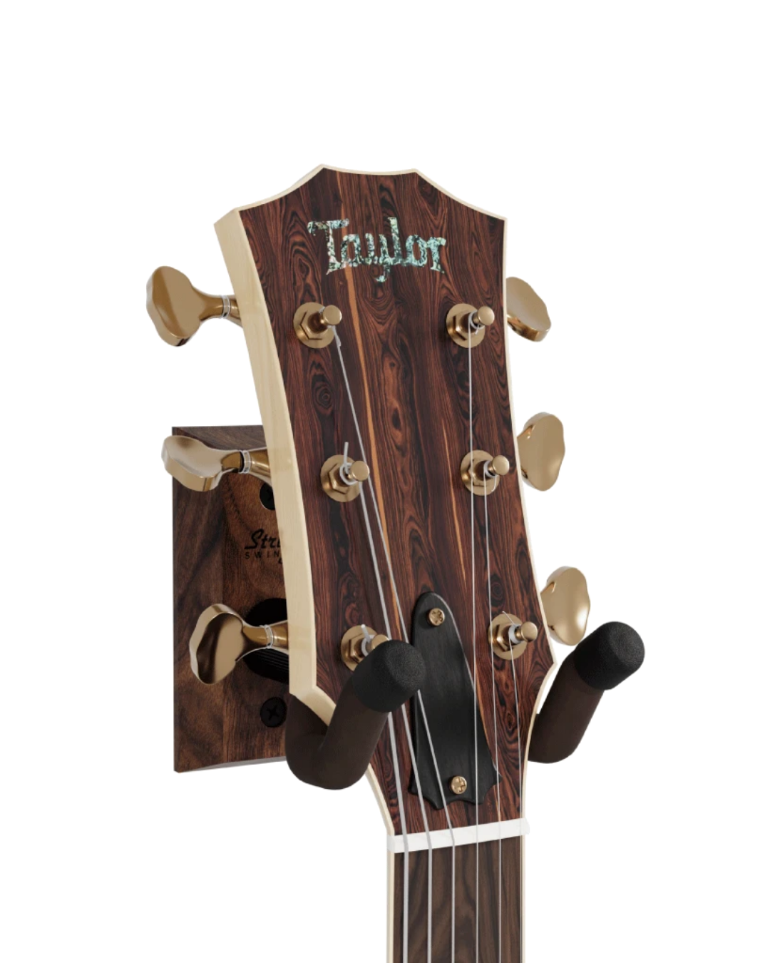 String Swing Soporte de Pared Para Instrumento Nogal/Negro