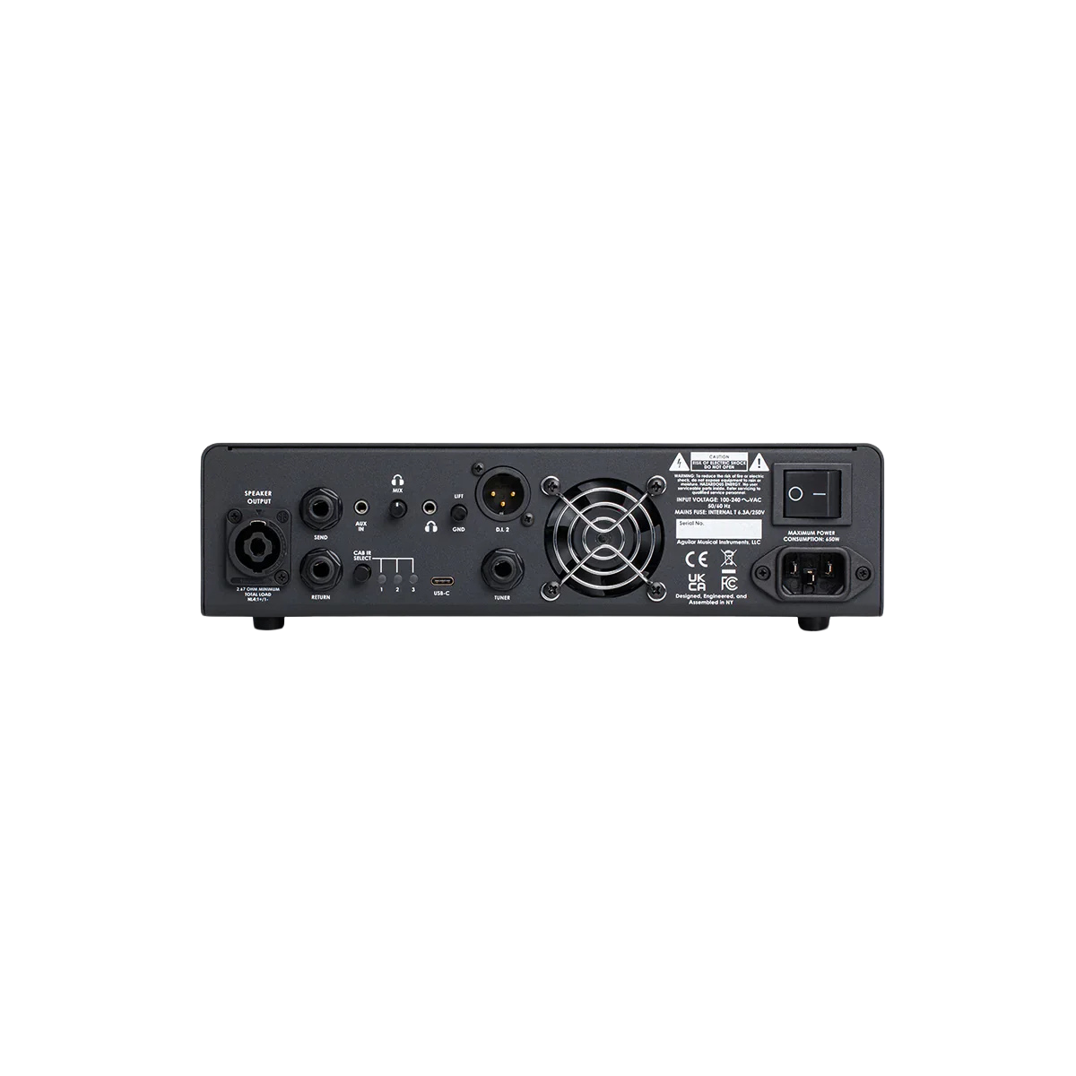 Aguilar AG500 v2 - Amplificador de Bajo