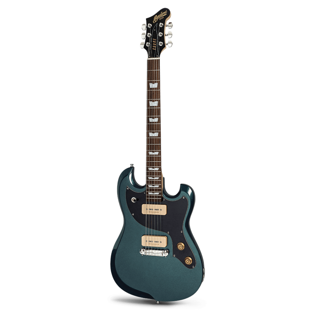 Baum Carve Vega Glacier Blue - Guitarra Eléctrica | Presentamos el nuevo Carve VEGA 2024. La guitarra Carve viene con el carisma y el tono que hicieron la primer Carvepopular.Un tono de voz vintage con una respuesta dinámica rápida y directa a tu tocar. A