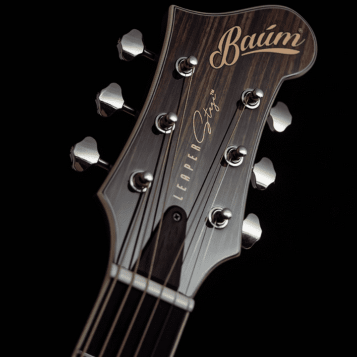 Baum Leaper Stage Deep Burgundy - Guitarra Electroacústica | Baum presenta la mejor guitarra acústica.La Leaper Stage está hecha de maderas de tono de primera calidad, diseñada con nuestra atención al detalle, y tiene nuestra cómoda forma de cuello en C d