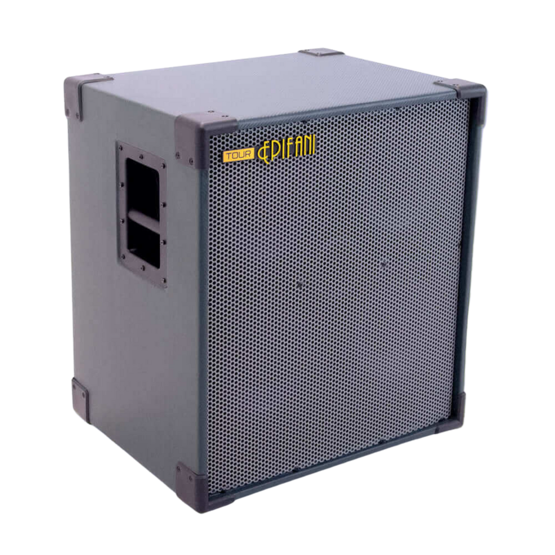 Epifani Tour 410 - Gabinete de Bajo | TOUR series bass speaker cabinets are designed to handle all the rigors of touring without giving up on your signature sound. This is the ultimate in modern, light-weight design. Featuring custom neodymium drivers cre