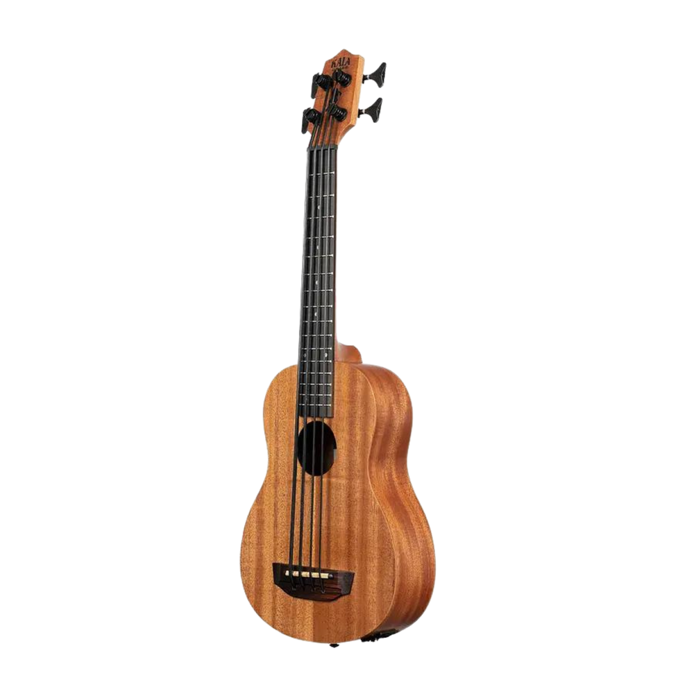 Ubass Kala Nomad Fs - Bajo Ukulele | Como ningún otro bajo antes, el Nomad está diseñado para revolucionar el mercado. No esperes lo común al elegir el bajo más asequible de la línea U•BASS®. Fabricado en caoba y reducido a lo esencial, este modelo sigue