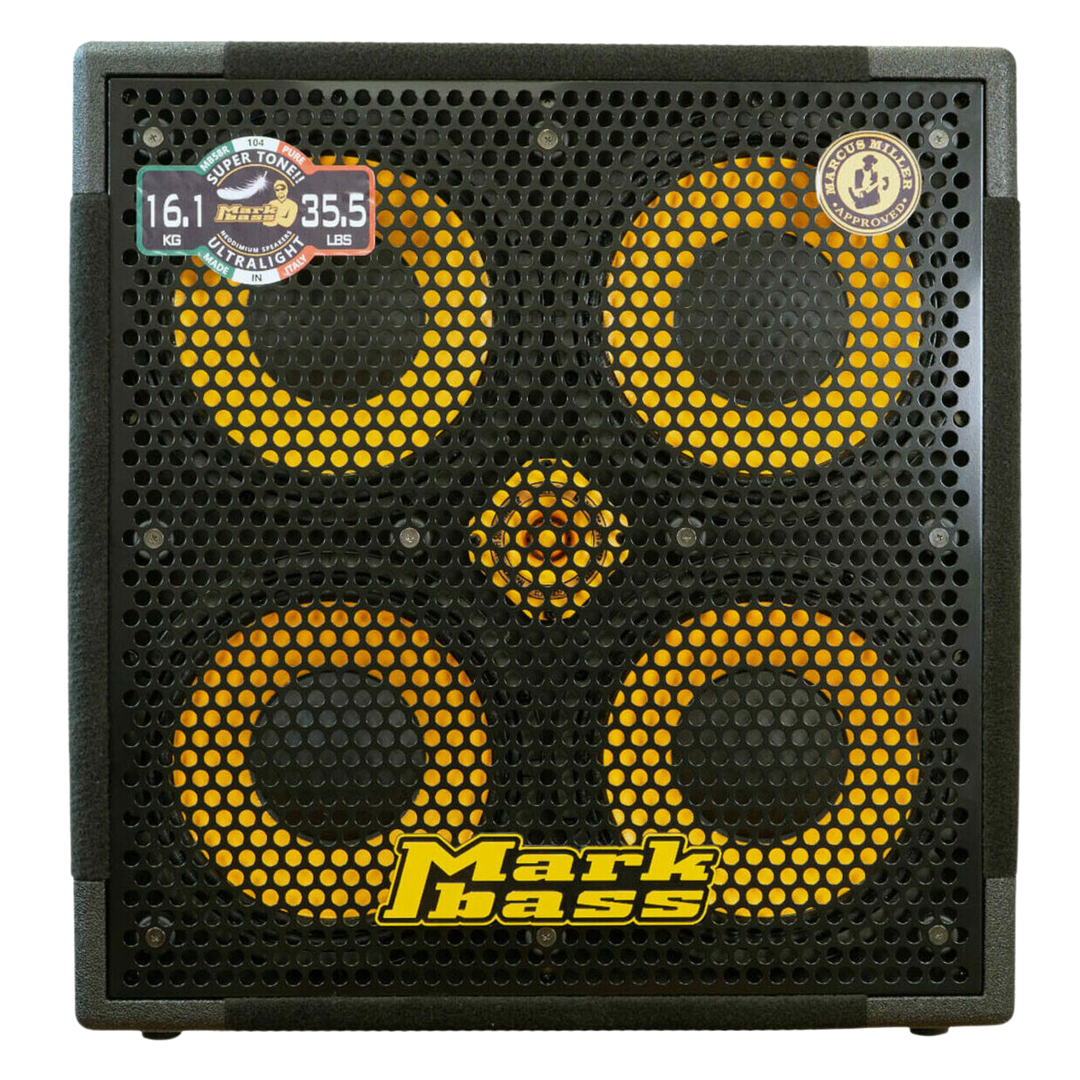 Markbass MB58R 104 PURE - Gabinete de Bajo | La serie MB58R es un ejemplo más de cómo Markbass está siempre un paso por delante en la innovación utilizando tecnologías de última generación. Una vez más Marco De Virgiliis con su alma pionera ha conseguido