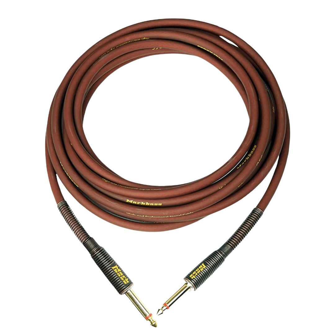 Markbass Super Signal Cable (St to St) | Nuestros CABLES MB SUPER SIGNAL no están dedicados a instrumentos o estilos musicales específicos. De hecho, creemos que es bastante imposible sentir alguna diferencia entre cables destinados a ser utilizados en di